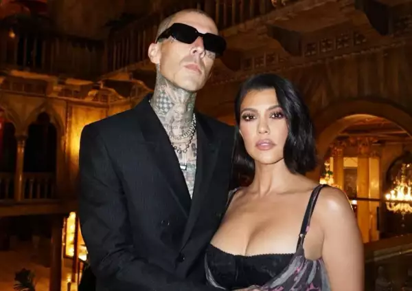Travis Barker y Kourtney Kardashian