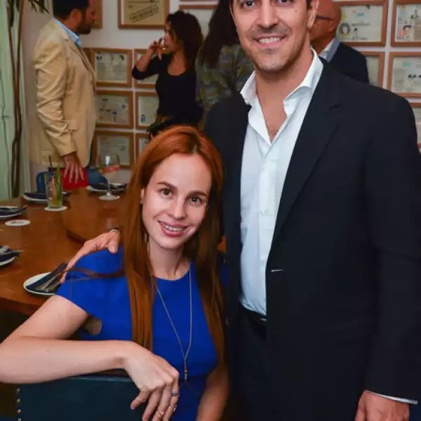 Daniela Villegas y Sami Hayek.