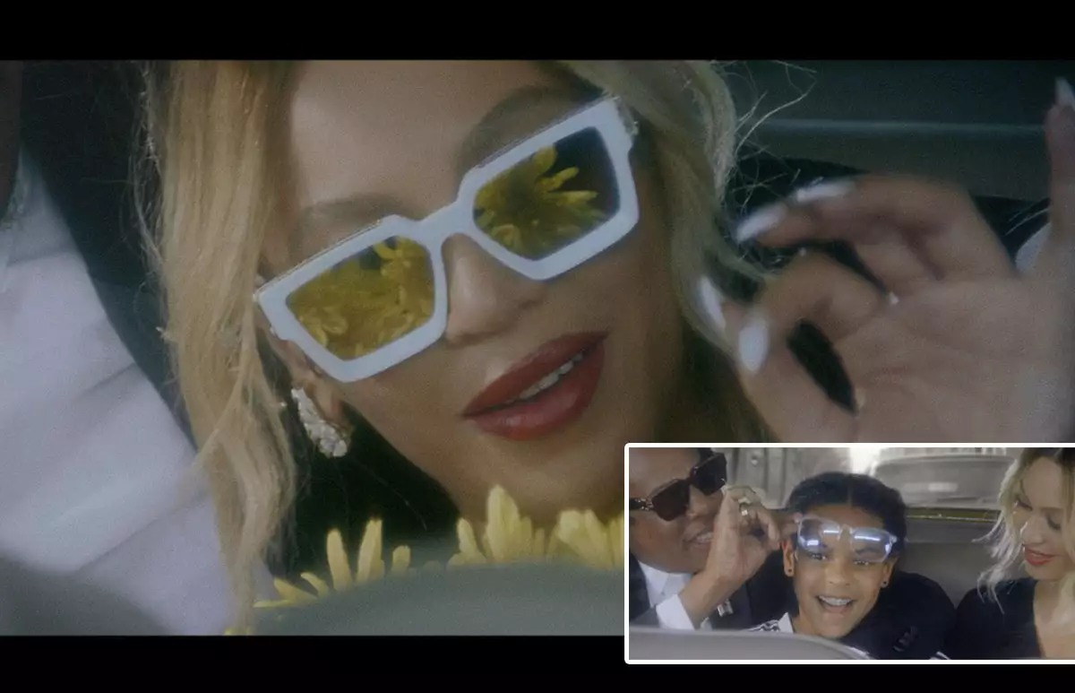 Blue Ivy en el short film "Date Night" de Tiffany