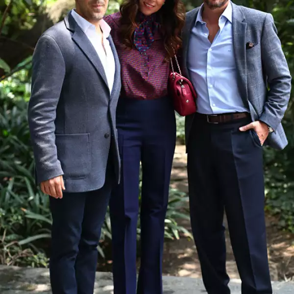 Sami Hayek, Ana Paula O´Farrill y Luis Prados