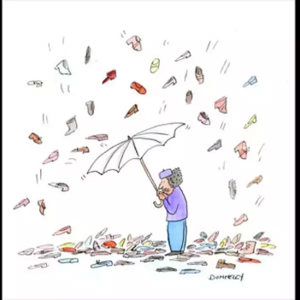 Gadhafi - caricatura - Liza Donnelly