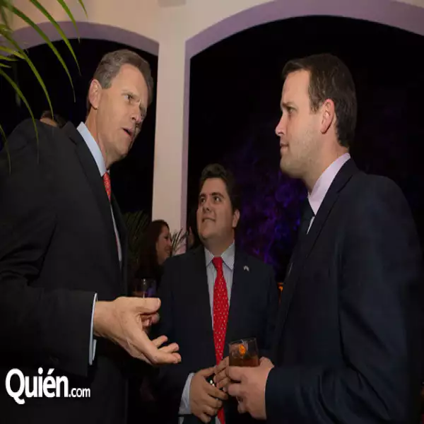 Duncan Taylor, Agustín del Valle y Chris Muskell