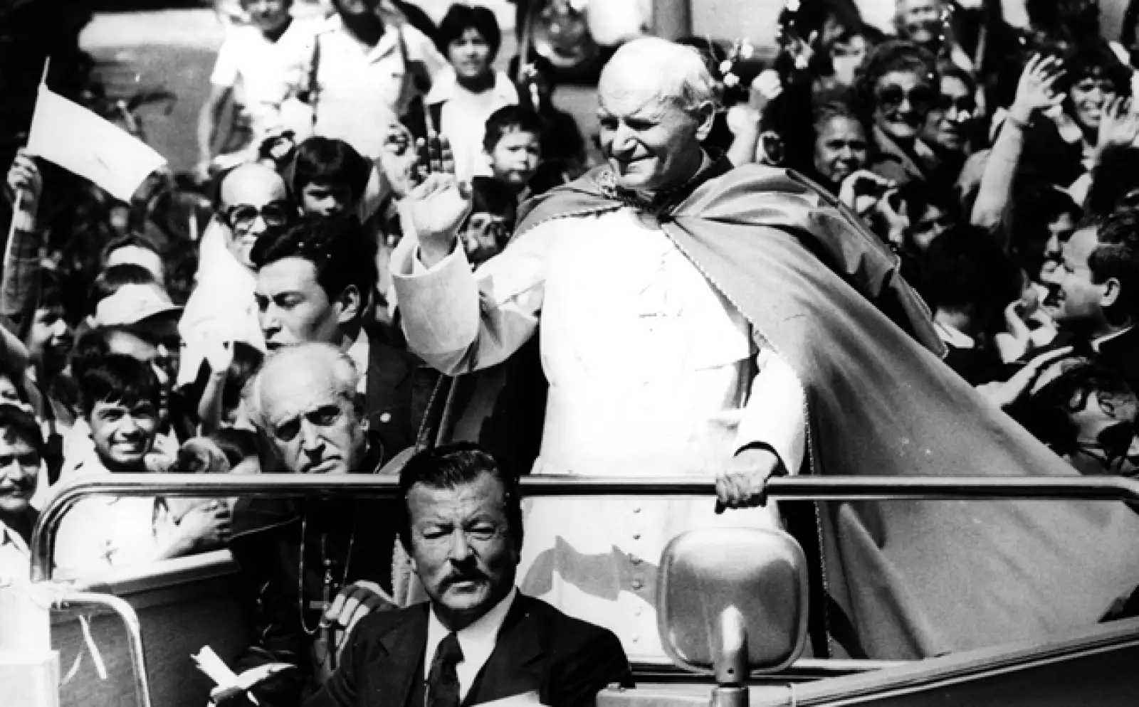 La primera gira internacional que hizo Juan Pablo II como papa fue a México, en 1979.
