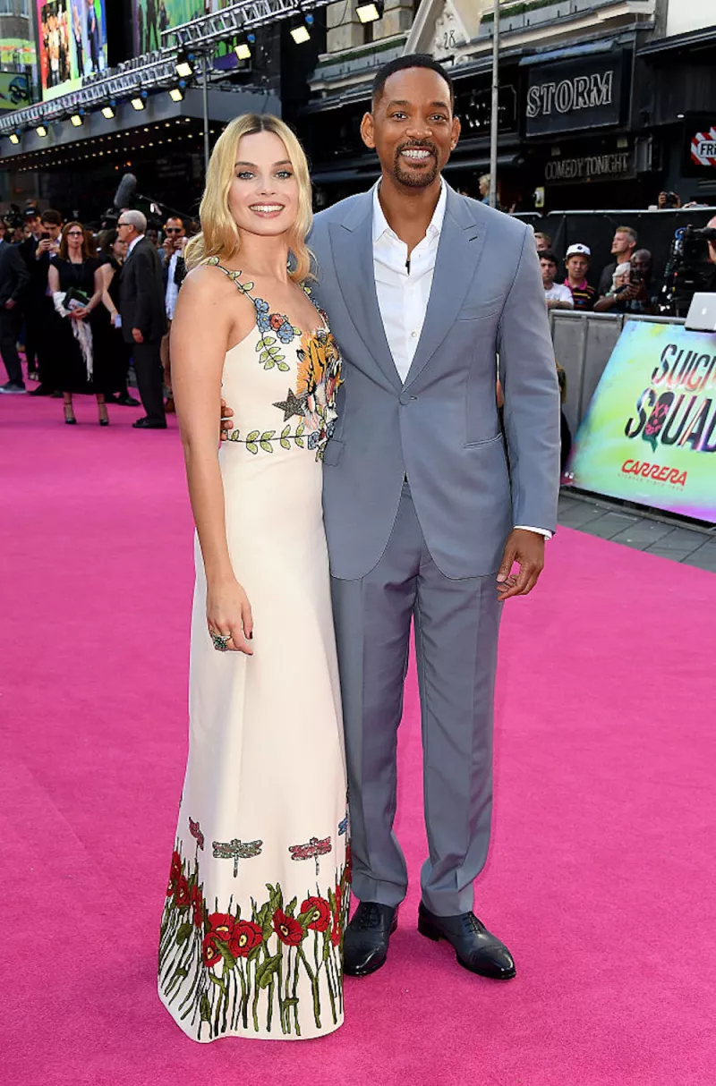 Carrera at the Suicide Squad European Premiere