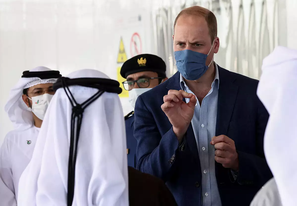 The Duke Of Cambridge Visits The UAE