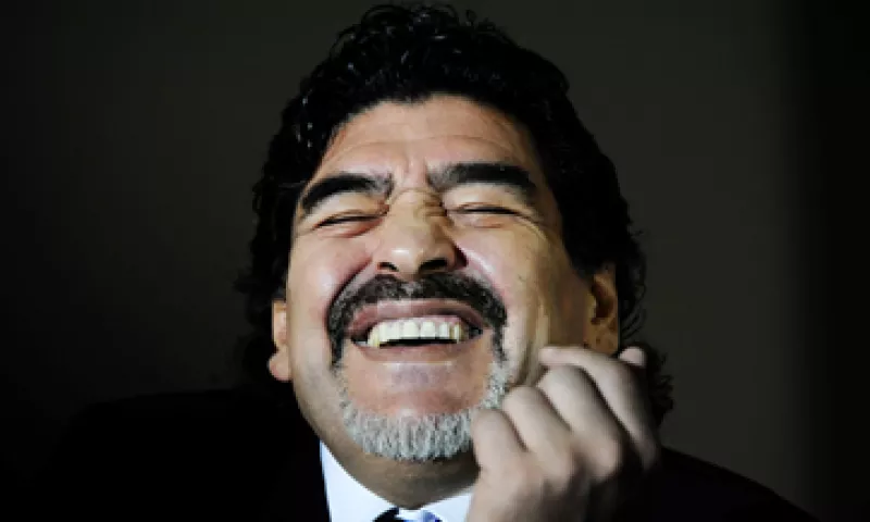Diego Armando Maradona es el mayor goleador histórico del Nápoles. (Foto: AP)