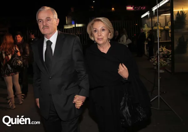Francisco Labastida and his wife Maria Teresa Uriarte