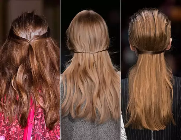 Intenta la media cola delgada como lo proponen Matthew Williamson, Valentino y Guy Laroche.