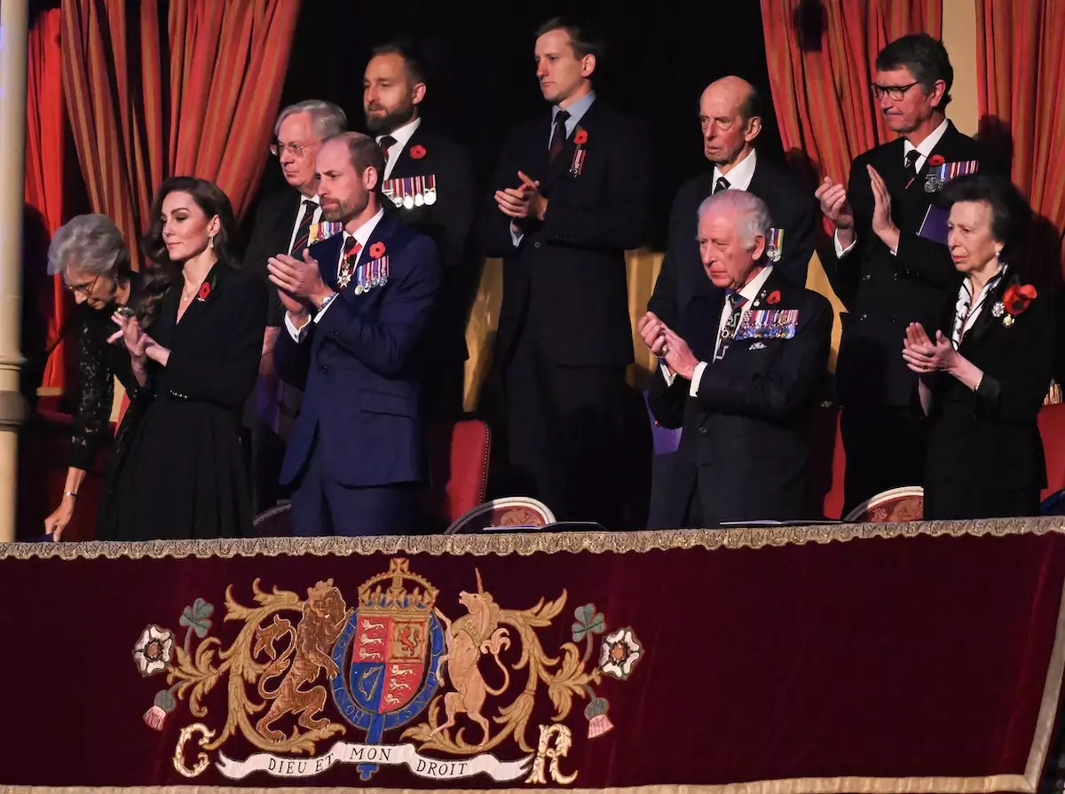 Kate Middleton, el príncipe William y la Familia Real