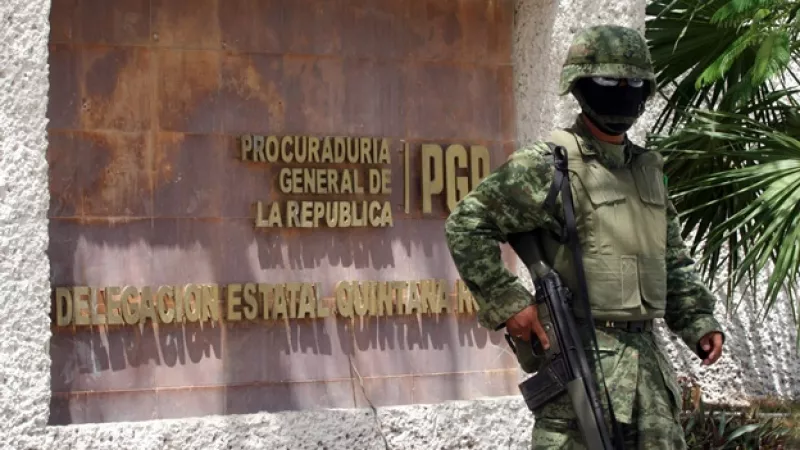 instalaciones de la pgr en cancun