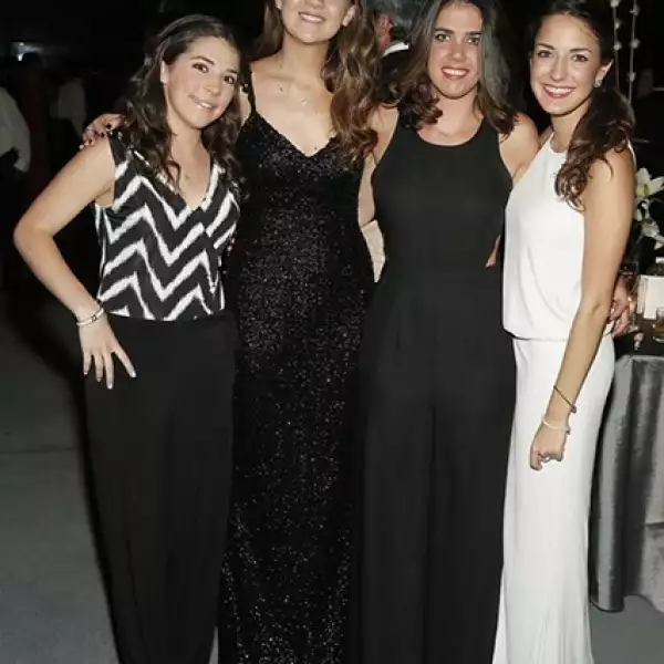 Macarena González,Fernanda García,Isabela Rabaza y María Deguetao