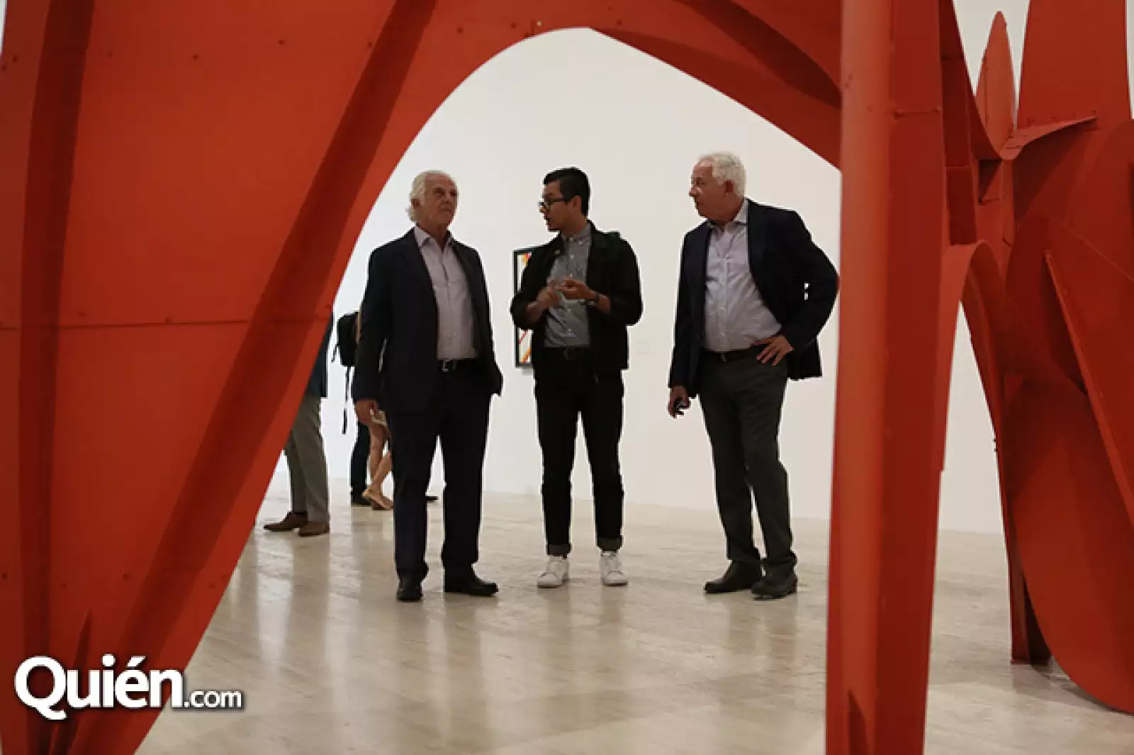 Maurice Marciano, José Esparza Chong Cuy y Paul Marciano