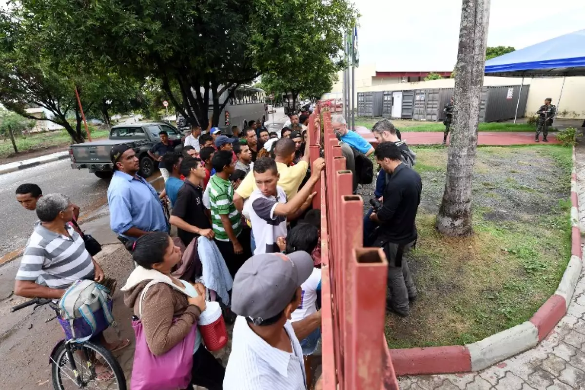 Venezuela Brasil frontera migrantes