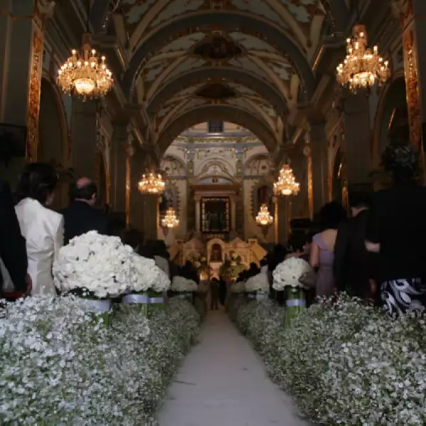 Boda de Ana Cecilia Peña Nieto y Felipe Casahonda.