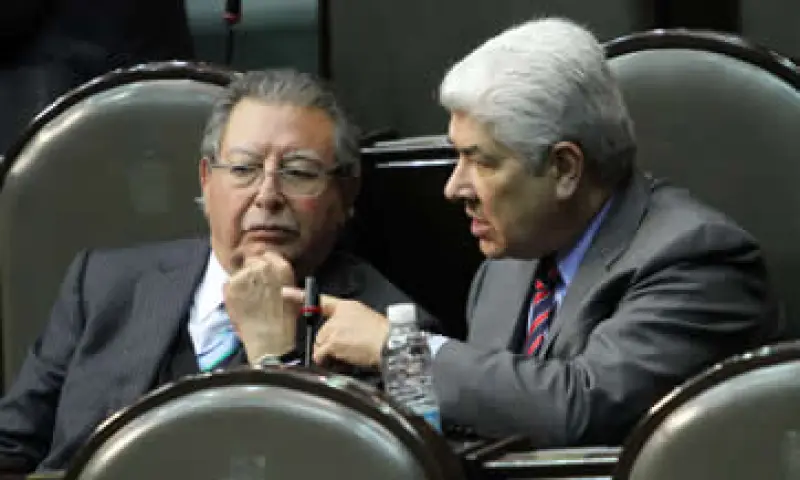 Francisco Rojas (izq) y Francisco Ramírez (der) señalaron que el Senado deberá estudiar los pormenores del acuerdo. (Foto: Notimex)