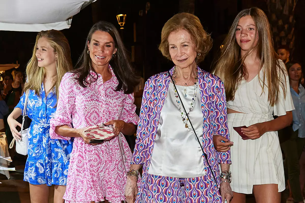 Spanish Royals Sighting in Palma, Spain - 07 Aug 2022