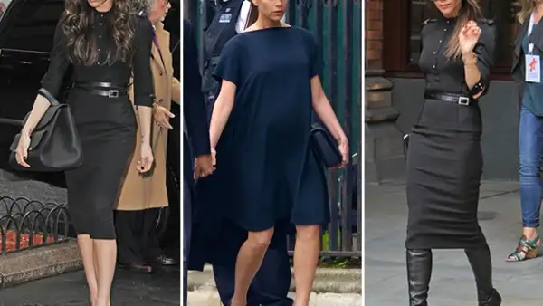 La jefa del clan Beckham salió a la calle sin sus mejores amigos, los tacones, y el mundo no dejó de girar. ¿Lo que sí pasó? Harper lucía adorable y al parecer Brooklyn es más alto que su mamá.
