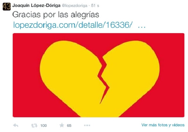 Así expresó Joaquín López Dóriga su reacción ante la muerte de Roberto Gómez Bolaños.
