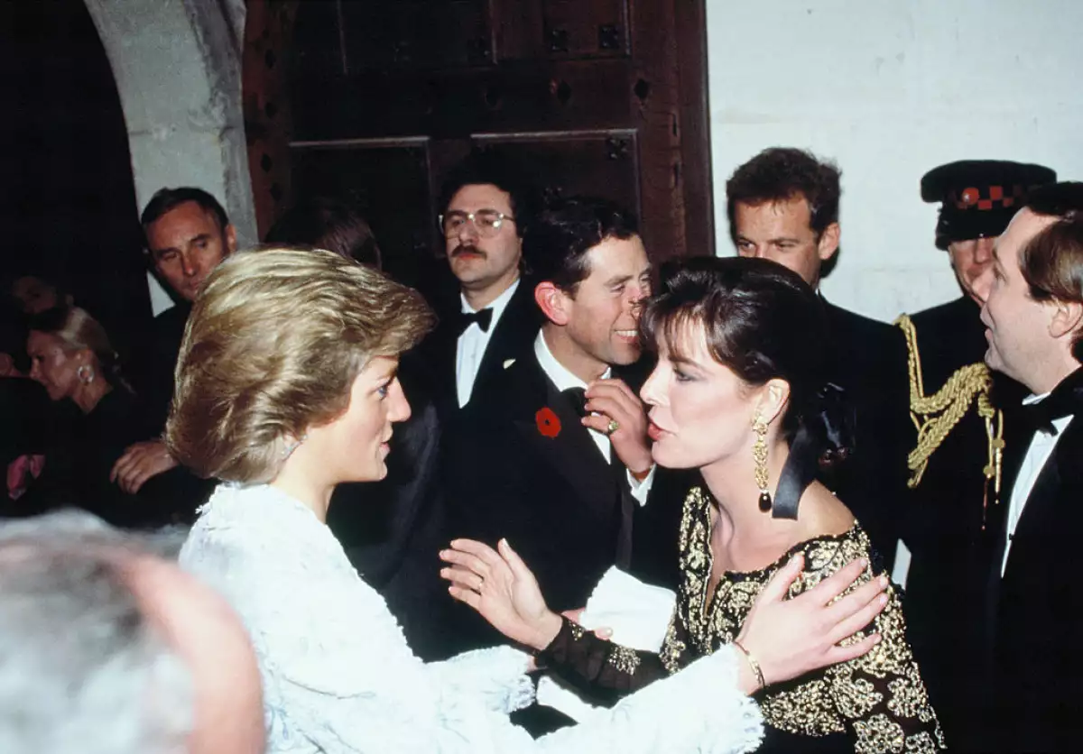 Lady Di y la princesa Carolina de Mónaco