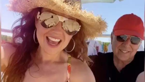 Thalia y Tommy Mottola
