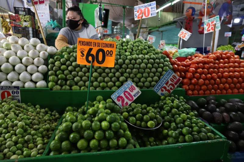 Venta de limón en mercados de la CDMX