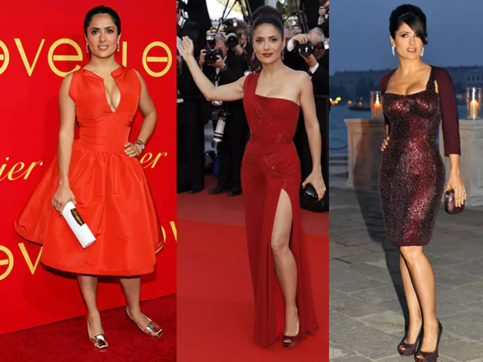 Entre las películas que ha hecho están: `Frida´, ?Spy Kids?, ?From Dusk Till Dawn? con George Clooney y `Bandidas´, al lado de su mejor amiga, la actriz española Penélope Cruz.