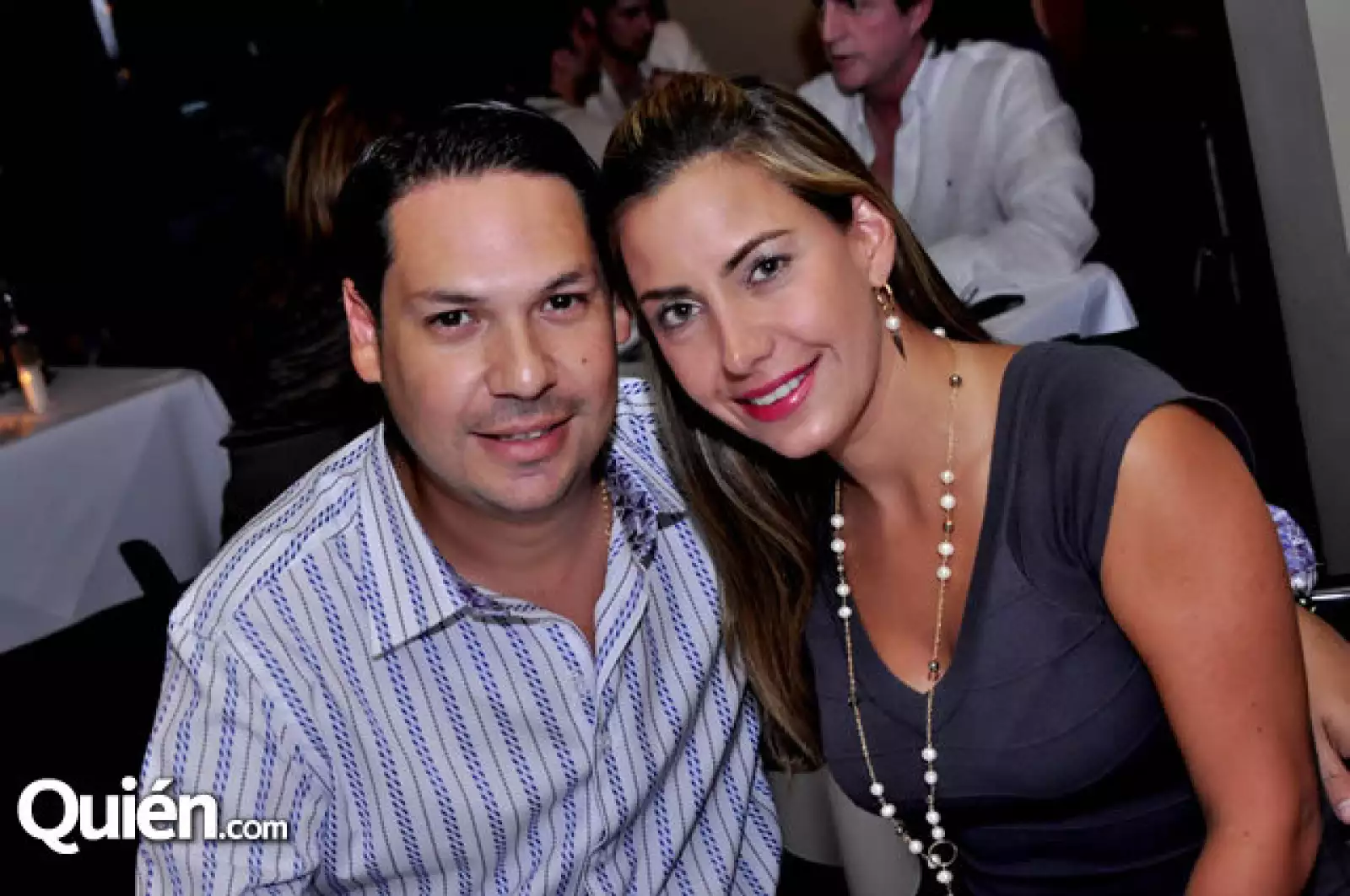 Adrián Villarreal y Gaby Ganem