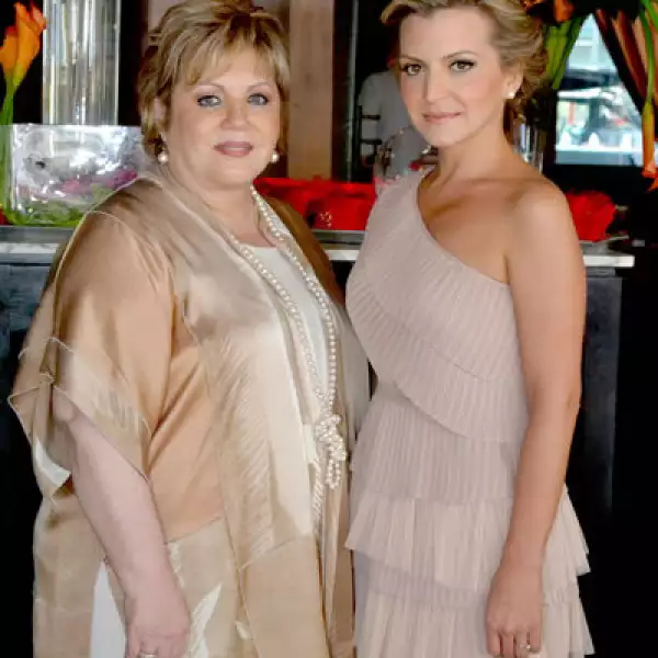 Blanca Belden de Pompa y Mariana Rangel Belden