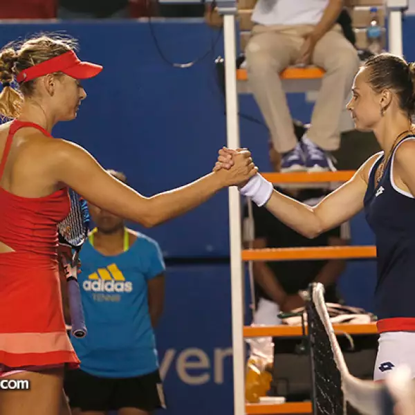 María Shárapova y Magdalena Rybarikova