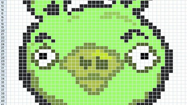 También existen otras opciones de mostrar el fanatismo, como esta tabla de Microsoft Excel hecha por Joey.