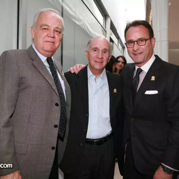 Francisco Unzueta, Francisco Mijares y Marco Beteta