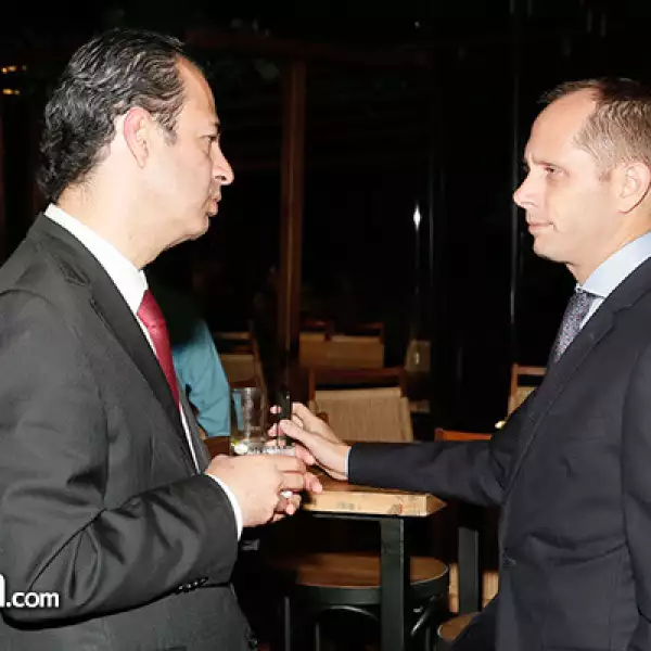 Mauricio González y Alexis Levantal