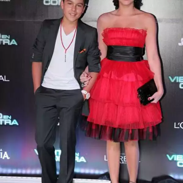 Bárbara Mori y Sergio Mayer Mori.