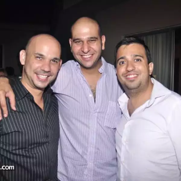 Marcelo Garza,Said y Manu Marroquín