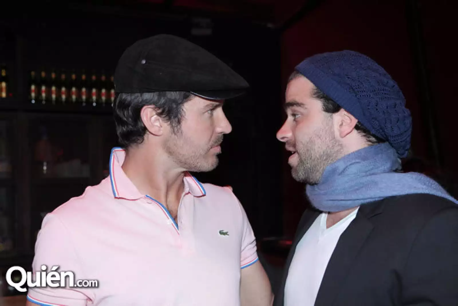 Leonardo García y Alejandro Nones se reencontraron en la celebración.