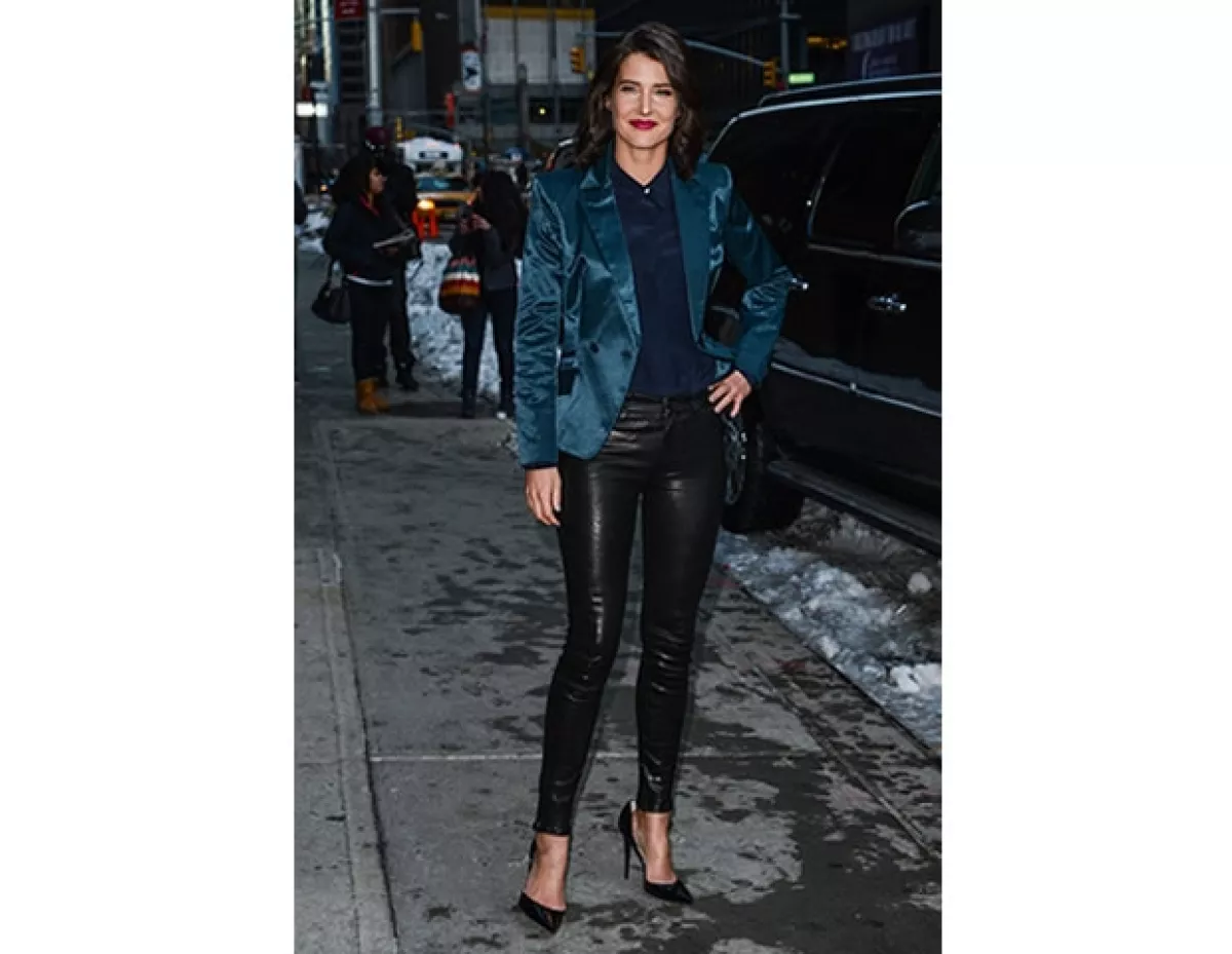 En el Nueva York para el show de David Letterman