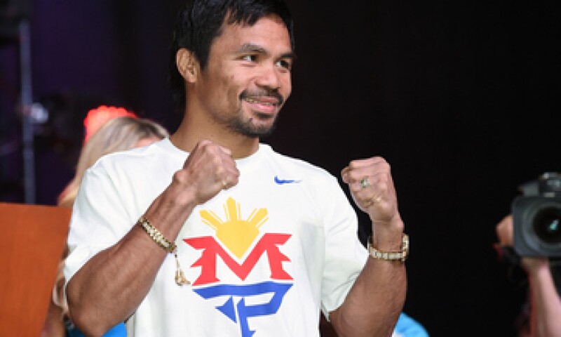Manny Pacquiao tiene 1.8 millones de seguidores en Twitter. (Foto: Getty Images )