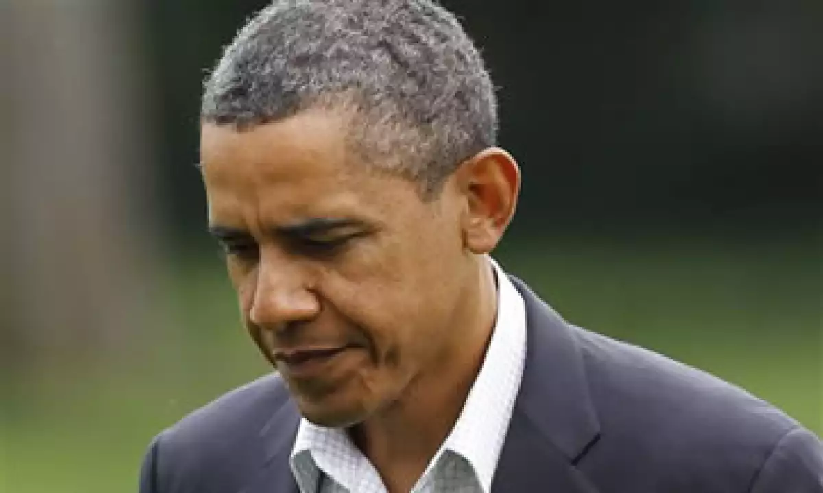 Obama enfrenta una aprobación mínima de 44%, de acuerdo con encuestas. (Foto: AP)