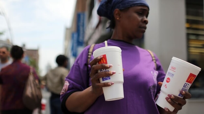 Las bebidas azucaradas son restringidas en Nueva York