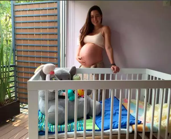 La actriz ya está ansiosa por tener a Diego en casa.