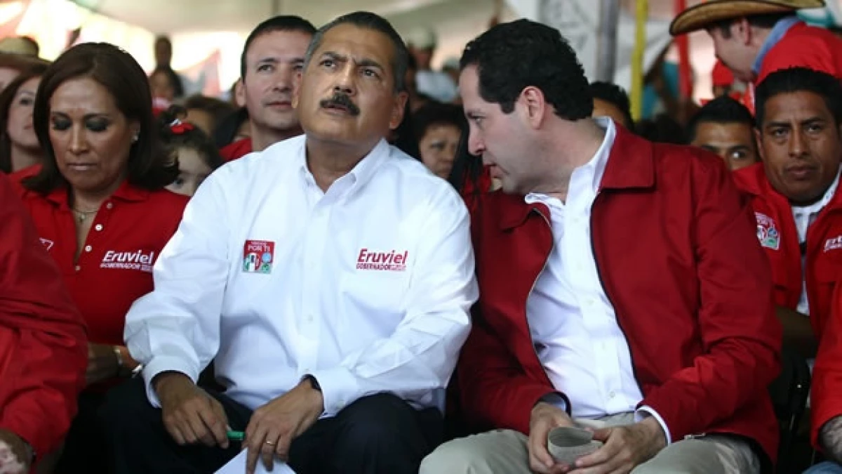Manlio Fabio Beltrones y Eruviel Avila