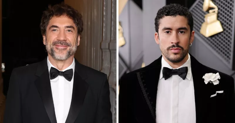Javier Bardem y Bad Bunny