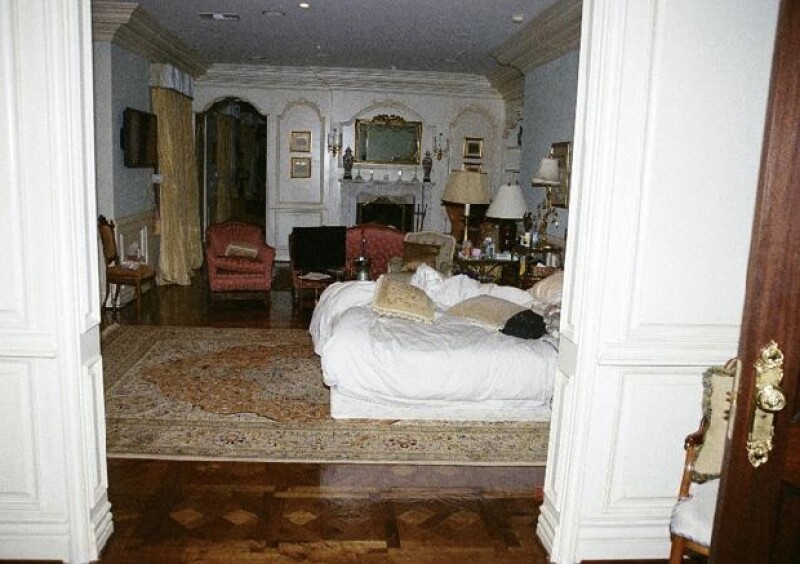 Asà lucÃa la habitación del rey del pop momentos después de haber fallecido.
