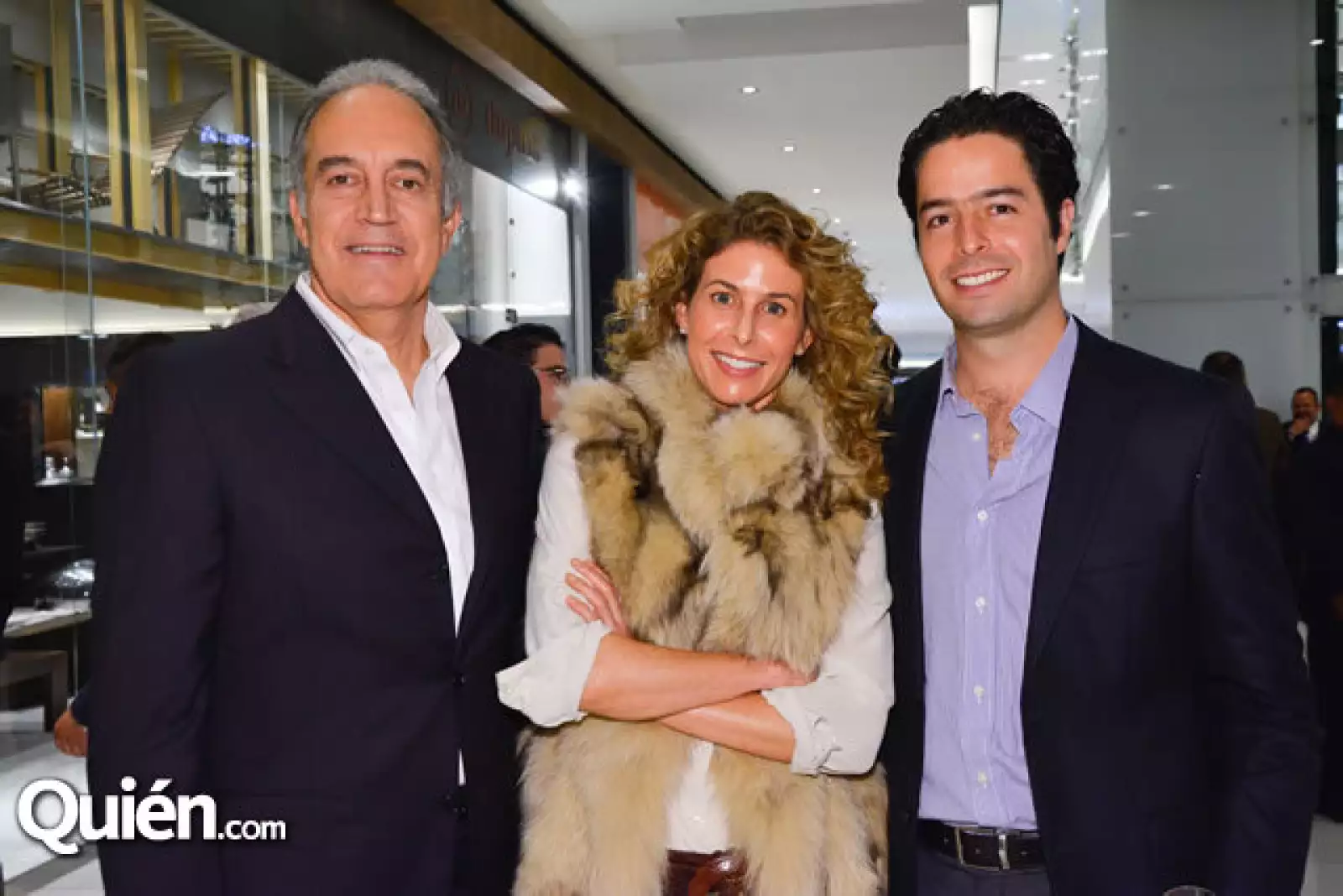 Enrique Estévez,Andrea Mestre y Diego Gómez.