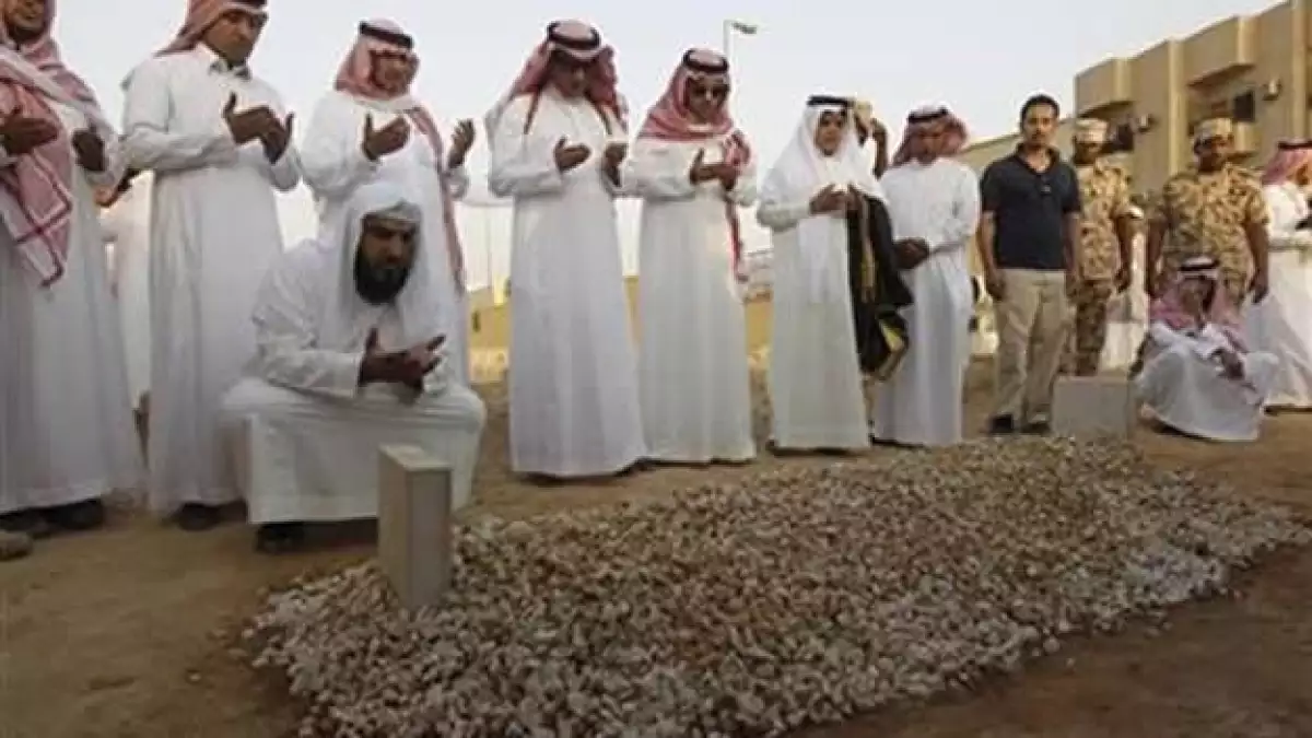 Arabia Saudita - entierro - príncipe heredero