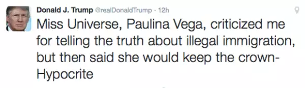 El aspirante a la Presidencia de los Estados Unidos nunca imaginó hasta donde llegarían sus comentarios.