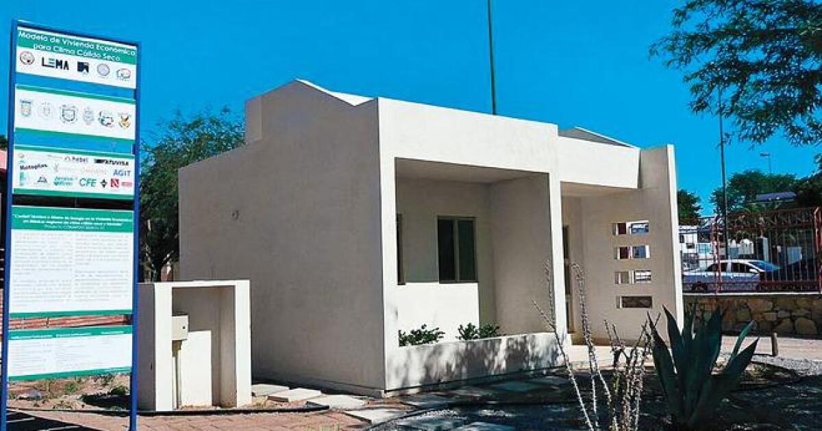 La Universidad De Sonora Disena Casa Para Clima Calido Seco