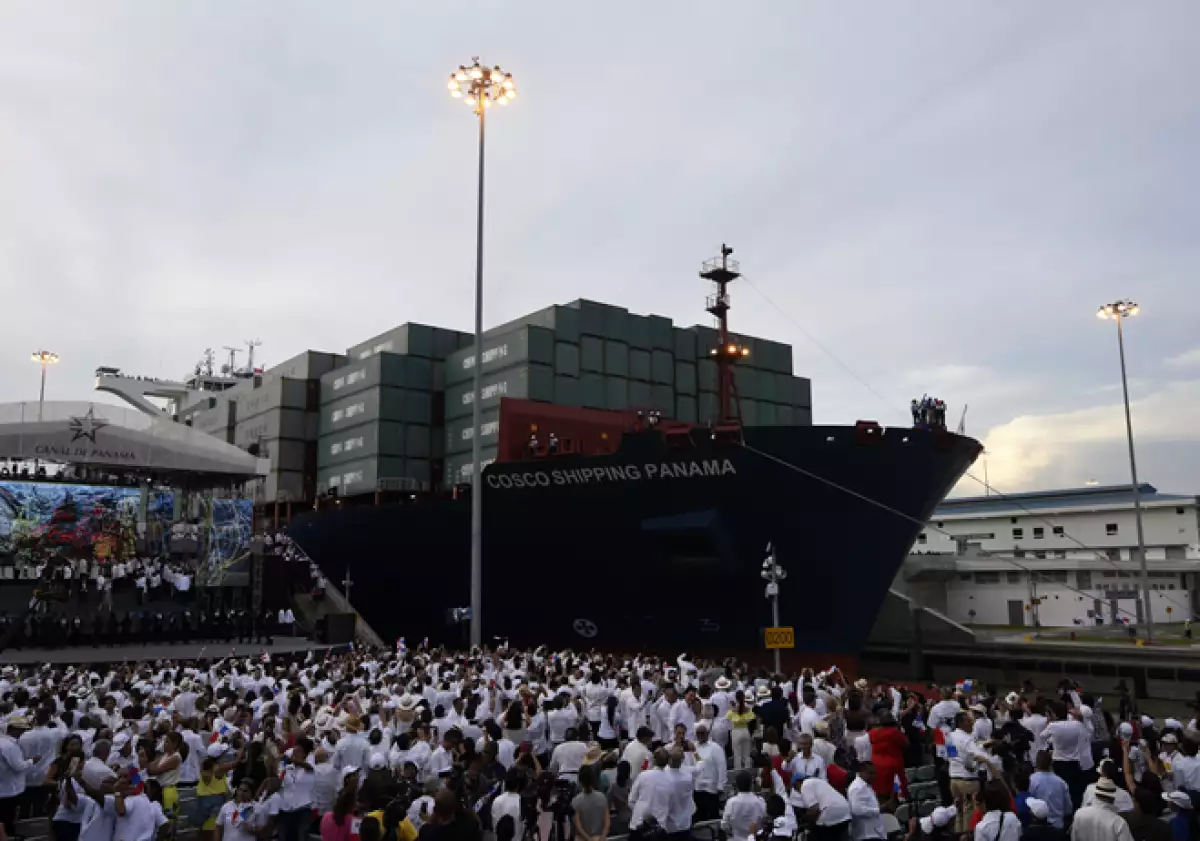 canal de panama inauguracion
