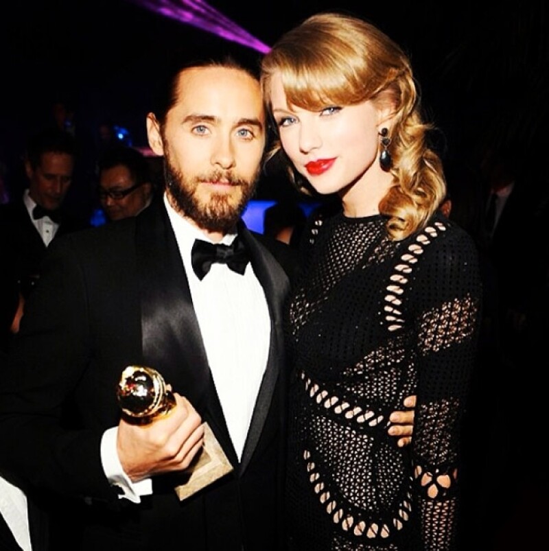 Jared también subió una foto con Taylor.