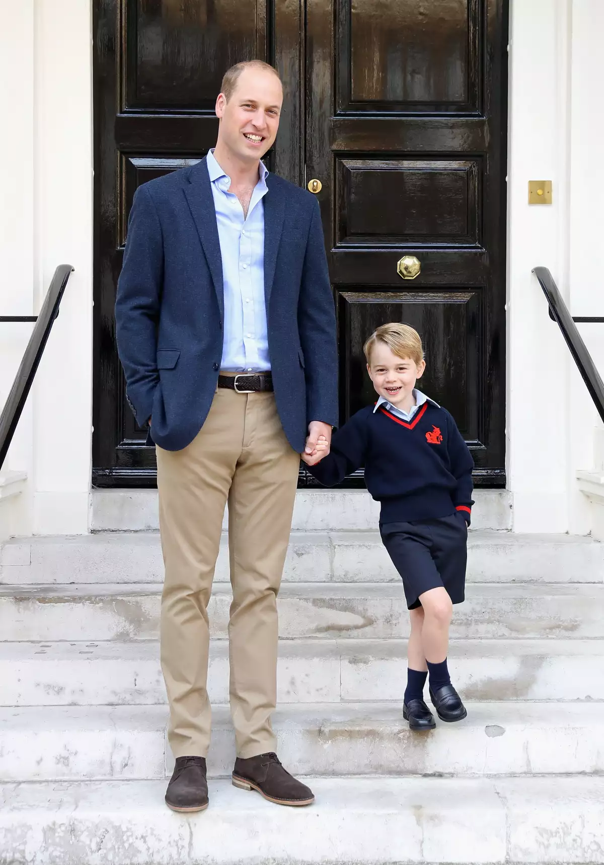 Príncipe William y el príncipe George